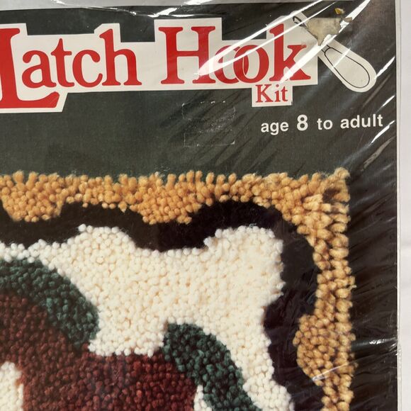 McNeill Latch Hook Kit Beginner Rocking Horse 7211 Age 8 Up 12x12 In Craft - Picture 2 of 10